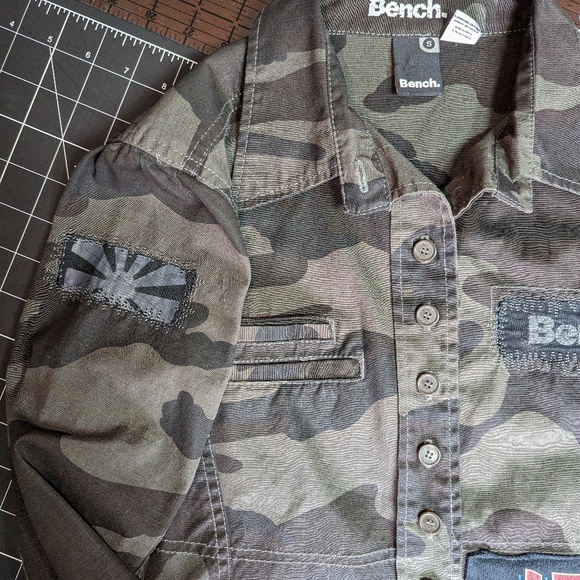 Camo 🪖 Button-Up Long Sleeve - Picture 13 of 13